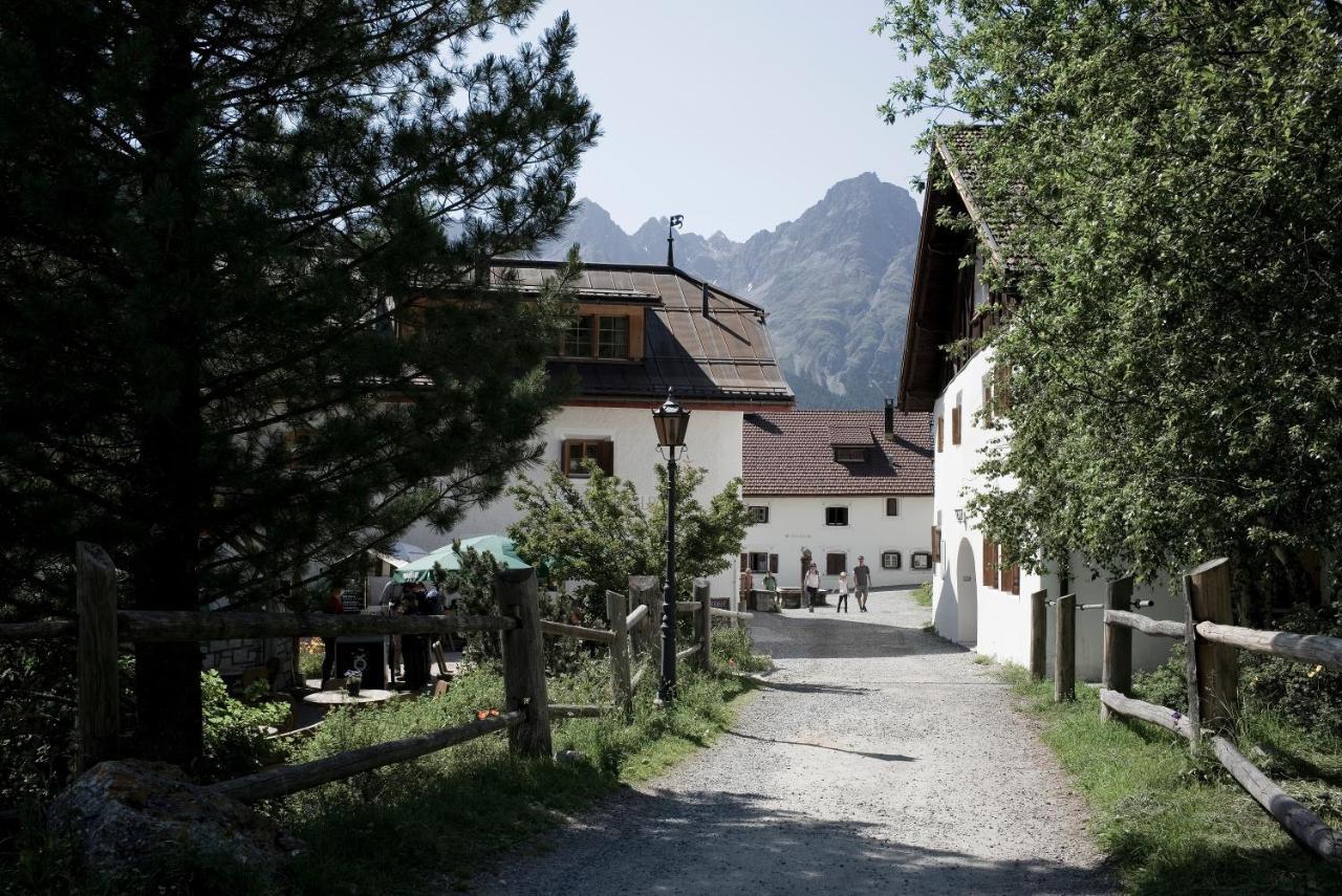Alpengasthof Crusch Alba Ed Alvetern, S-Charl Scuol Extérieur photo